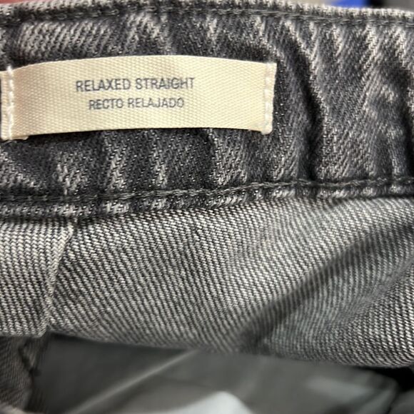 Universal Thread non-stretch Gray relaxed straight jeans size 18w NWT - Picture 12 of 13